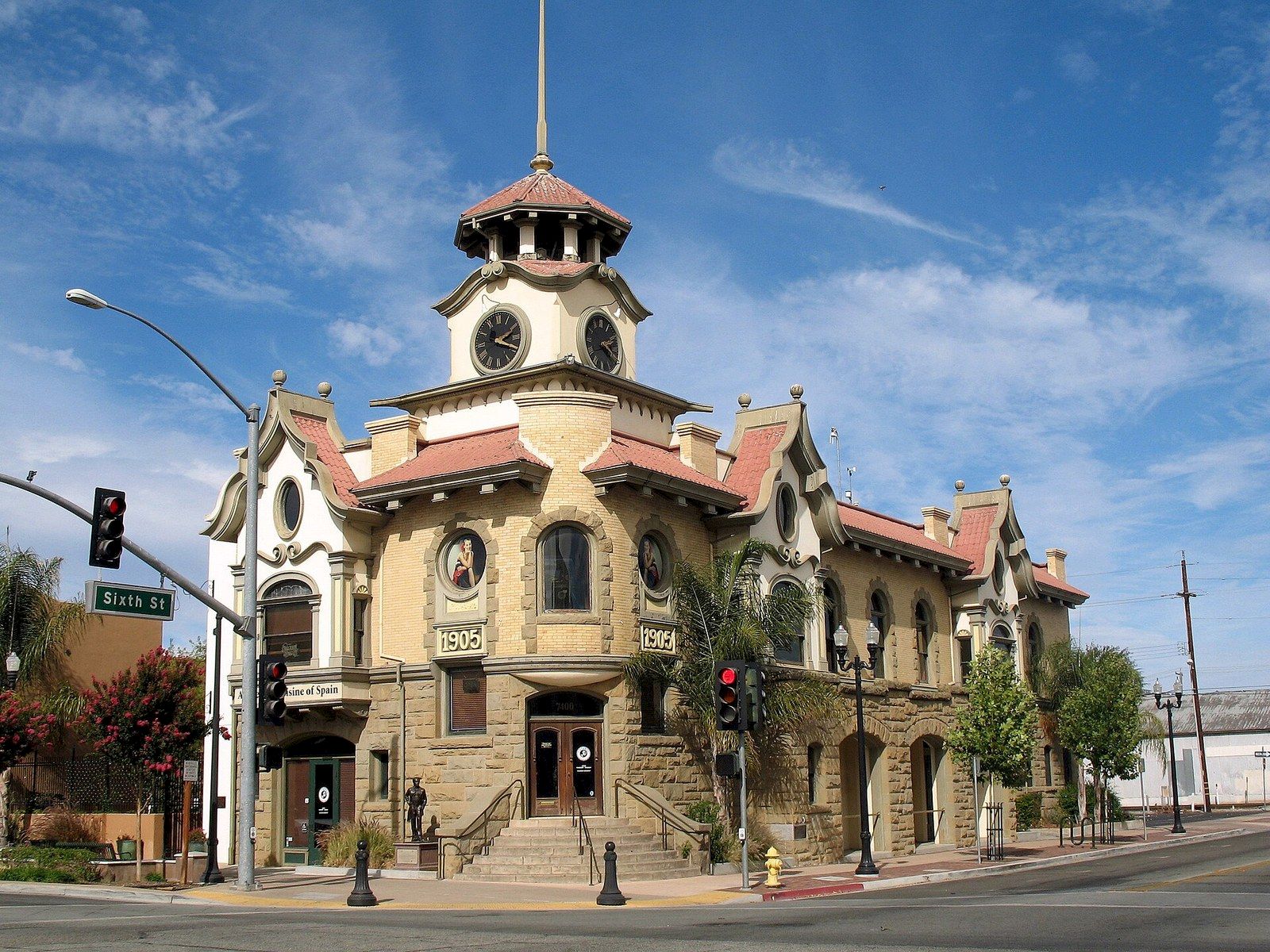 The historic Old City Hall on Monterey Street in downtown Gilroy